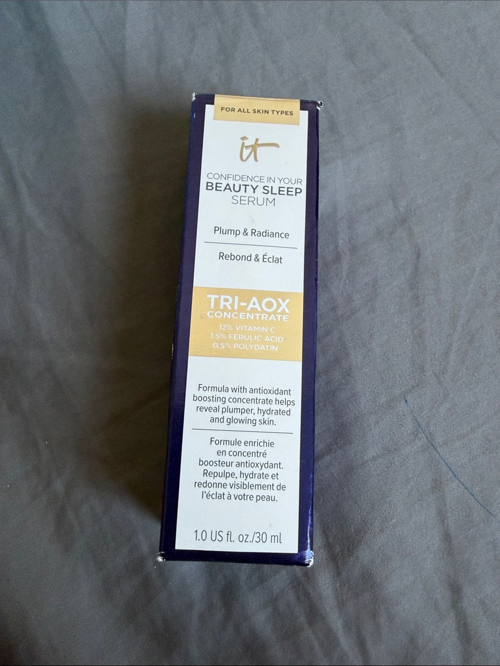 it cosmetics Beauty Sleep Serum Box - Purple, White, Gold